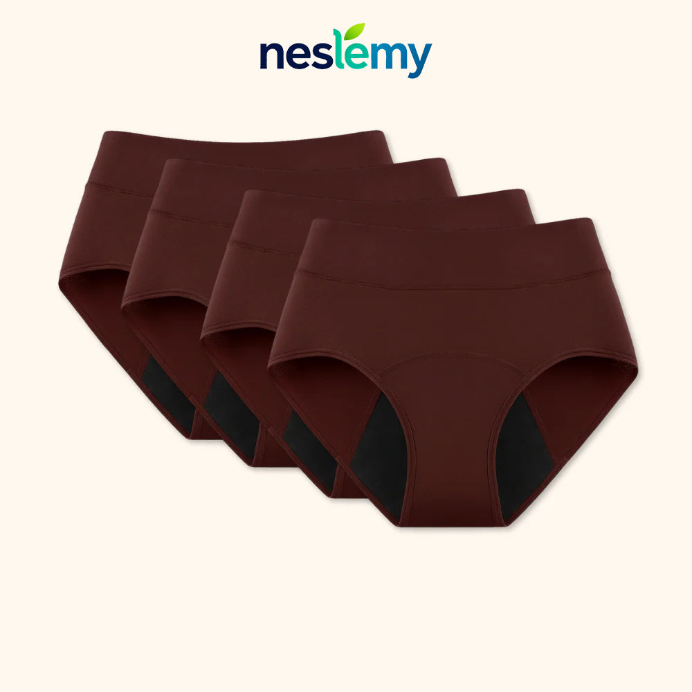 Thanksgiving Sale 70% OFF Ends Today！|NESLEMY™ LBMLBM™  100% Leak-Proof Underwear 4-pack