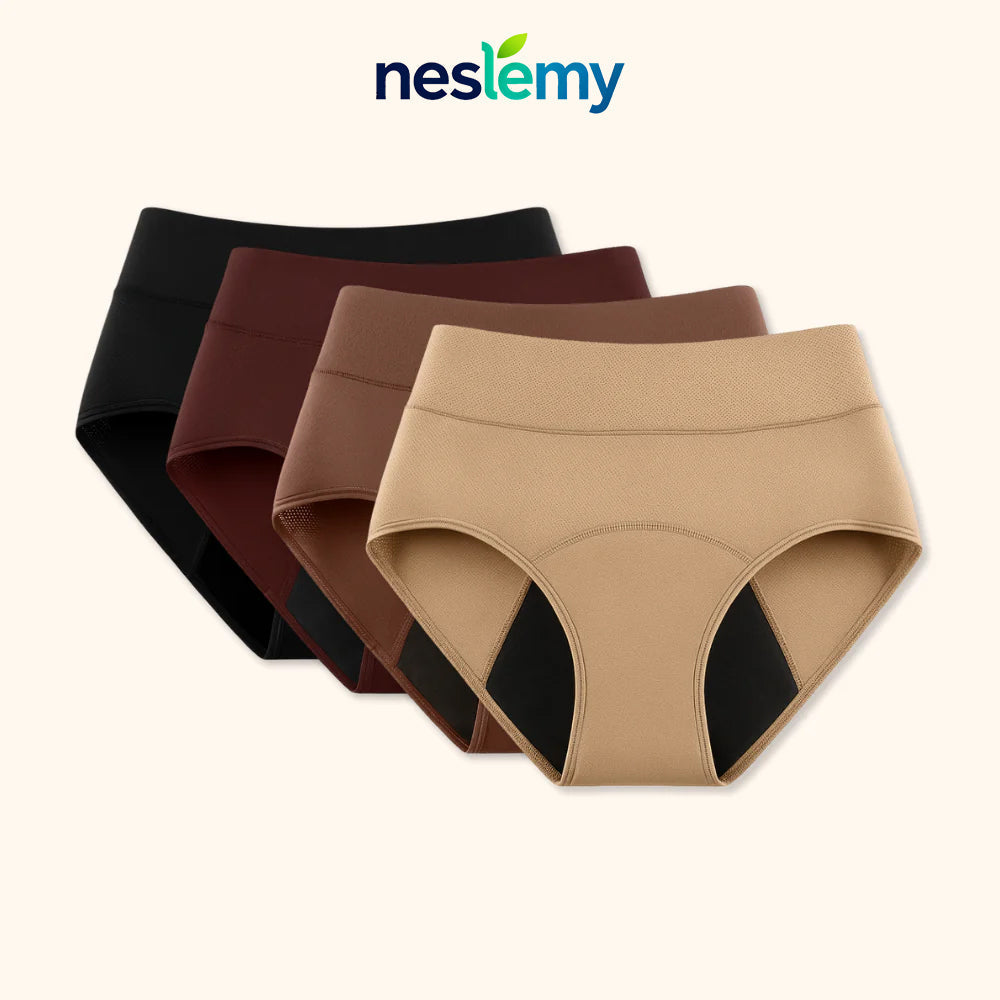 Thanksgiving Sale 70% OFF Ends Today！|NESLEMY™ LBMLBM™  100% Leak-Proof Underwear 4-pack