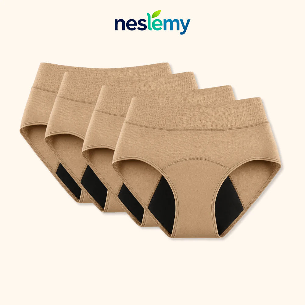 Thanksgiving Sale 70% OFF Ends Today！|NESLEMY™ LBMLBM™  100% Leak-Proof Underwear 4-pack