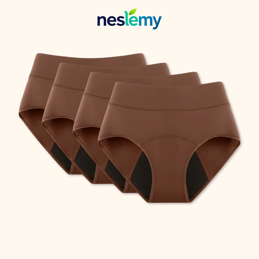 Thanksgiving Sale 70% OFF Ends Today！|NESLEMY™ LBMLBM™  100% Leak-Proof Underwear 4-pack