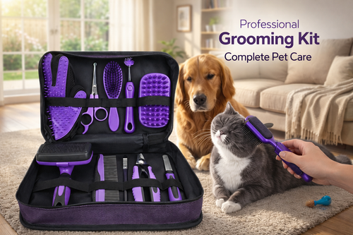9-piece set of pet supplies